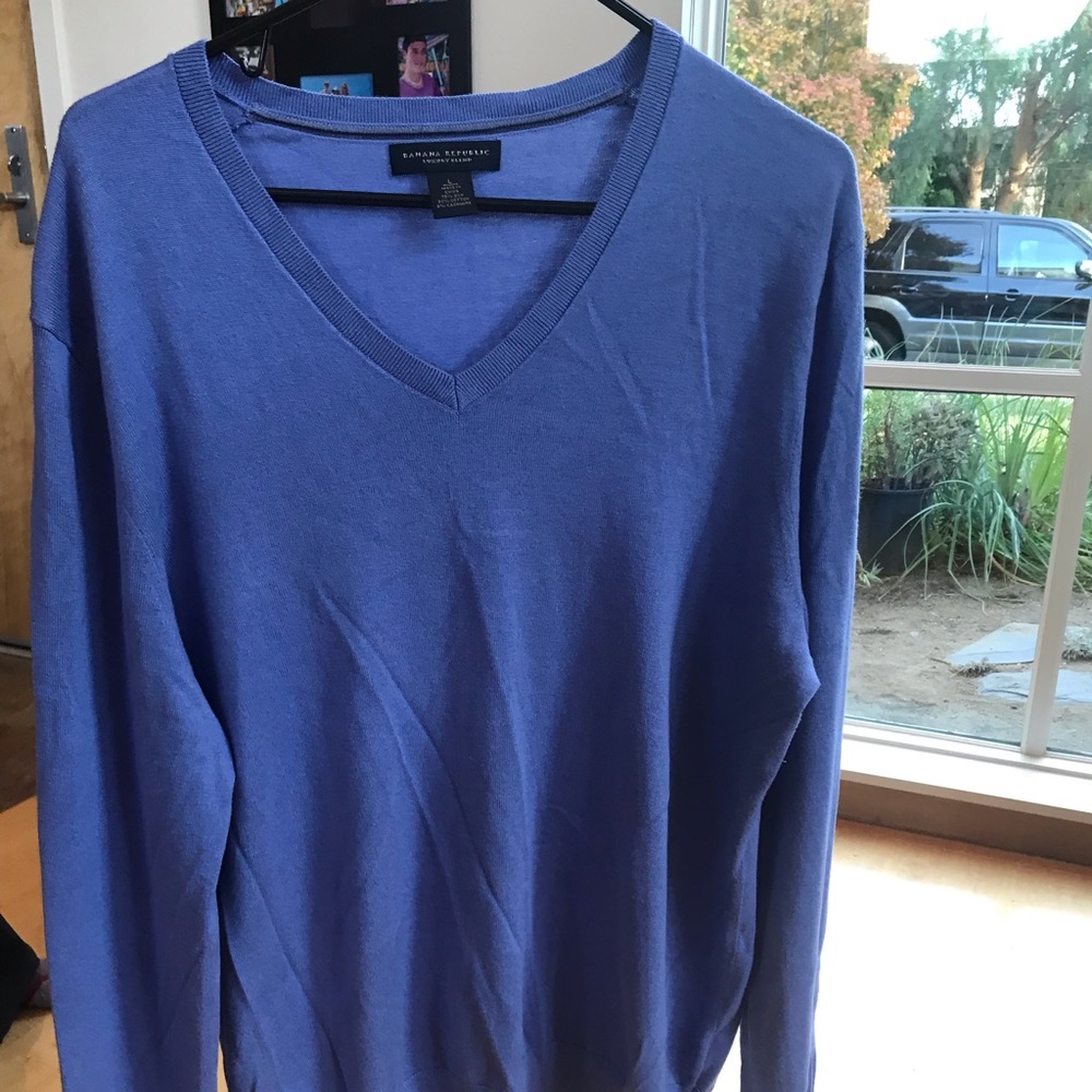 Banana Republic Silk Luxury Blend Sweater Large